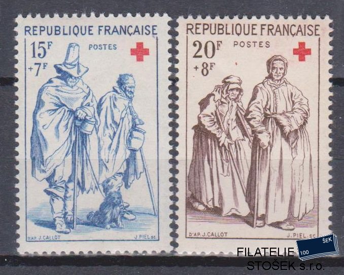 Francie známky Mi 1175-76