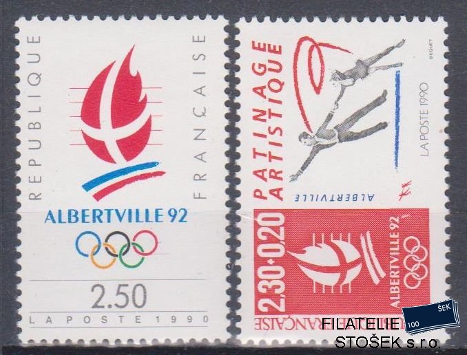 Francie známky Mi 2757-58