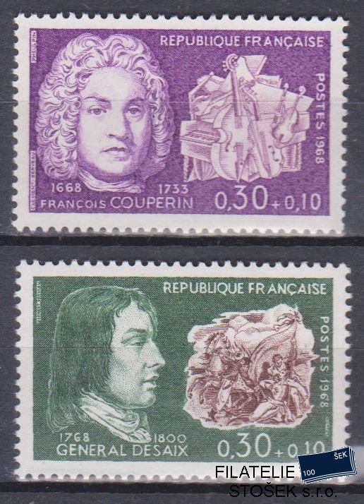 Francie známky Mi 1617-18