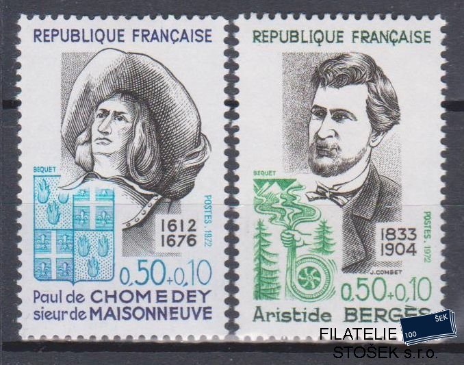 Francie známky Mi 1782-83