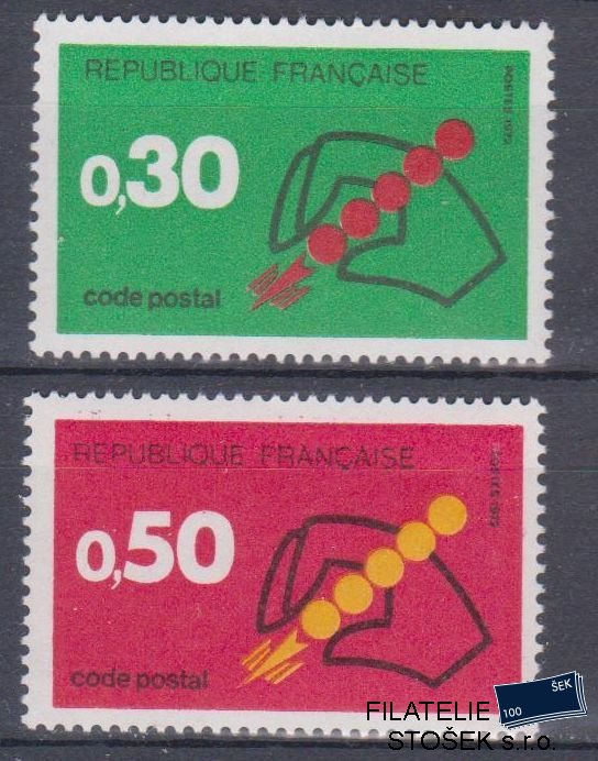 Francie známky Mi 1795-96