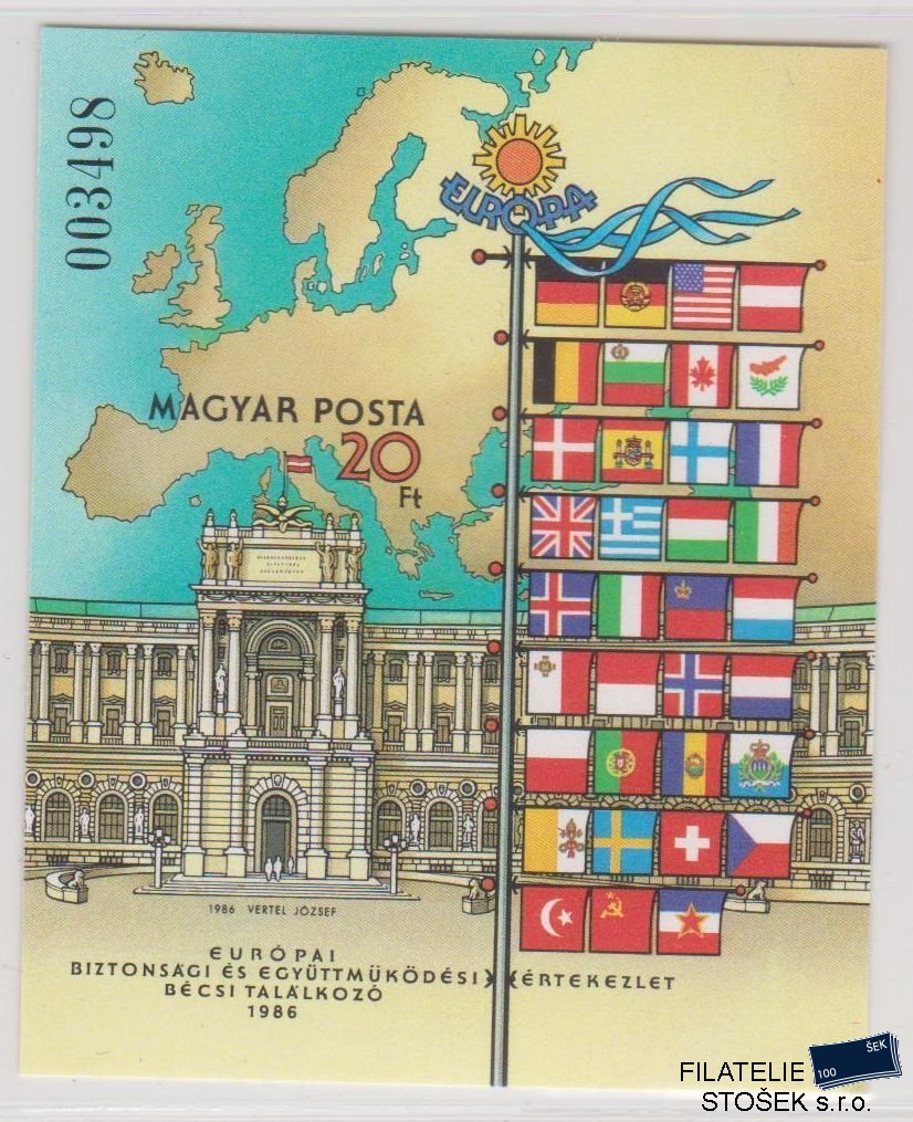 Maďarsko známky Mi Blok 187B