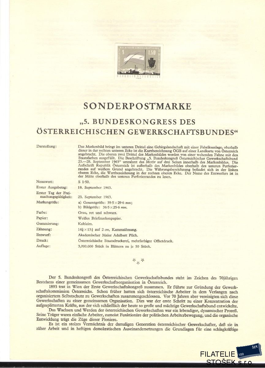 Rakousko známky Černotisky Mi 1132