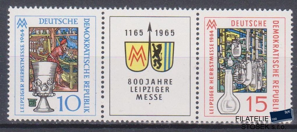 NDR známky Mi 1052-54