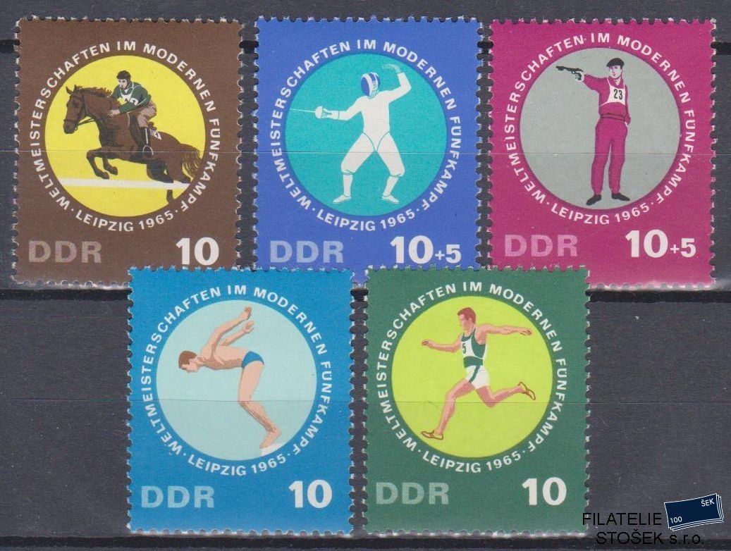 NDR známky Mi 1133-37