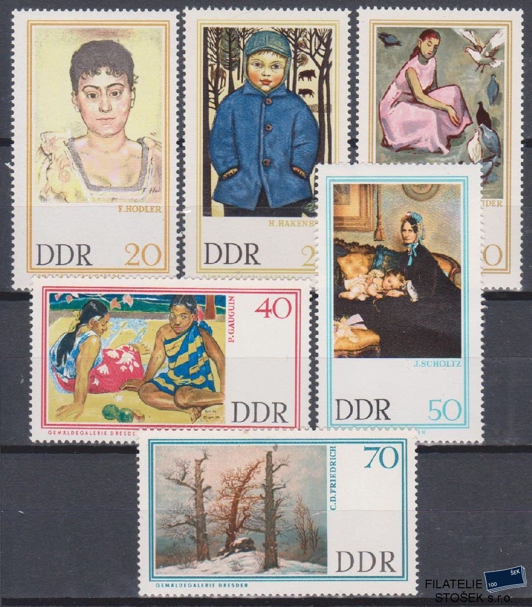 NDR známky Mi 1262-67