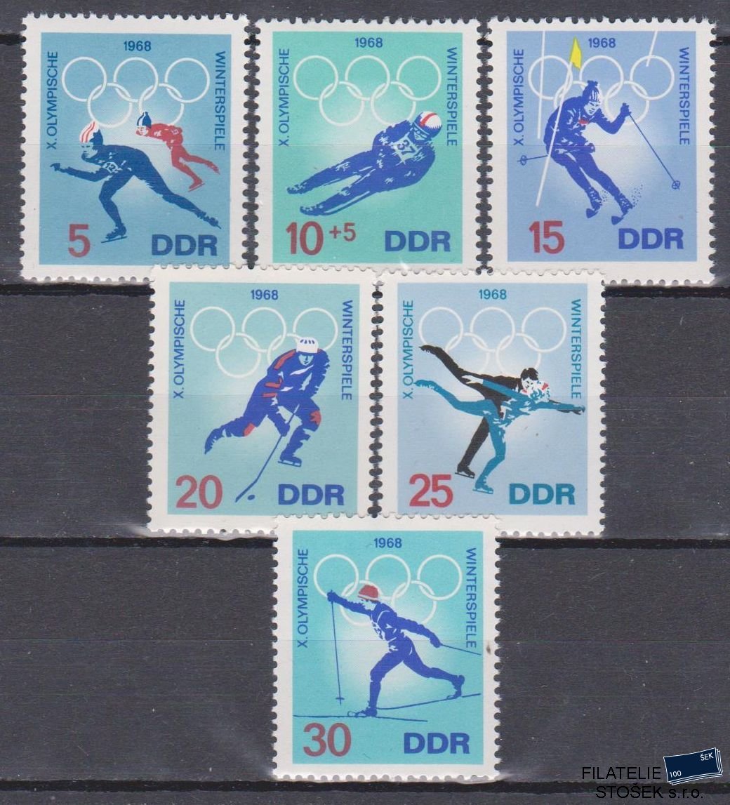 NDR známky Mi 1335-40