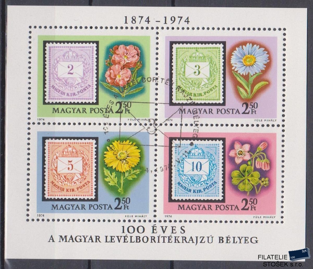 Maďarsko známky Mi Blok 105