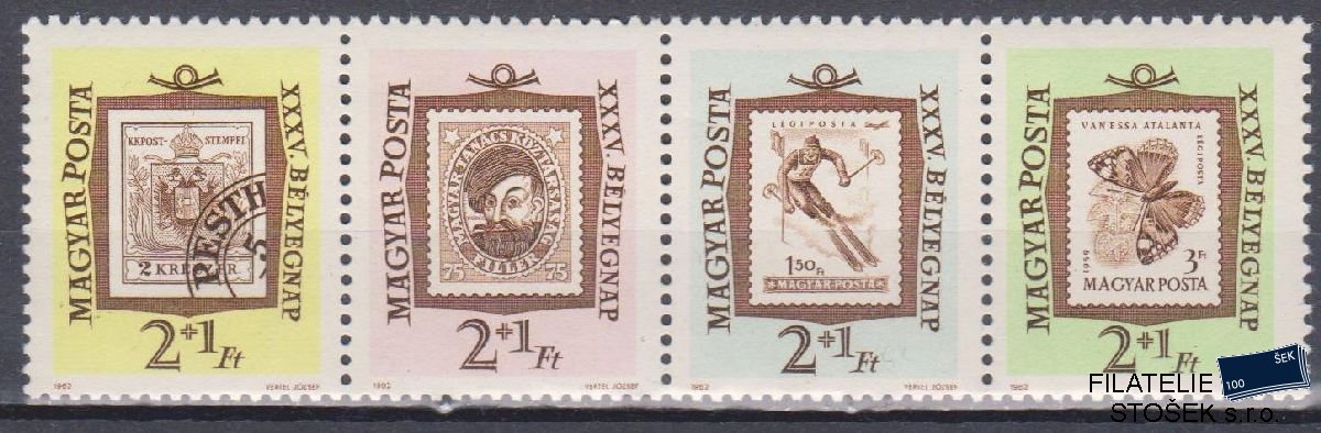 Maďarsko známky Mi 1868-71