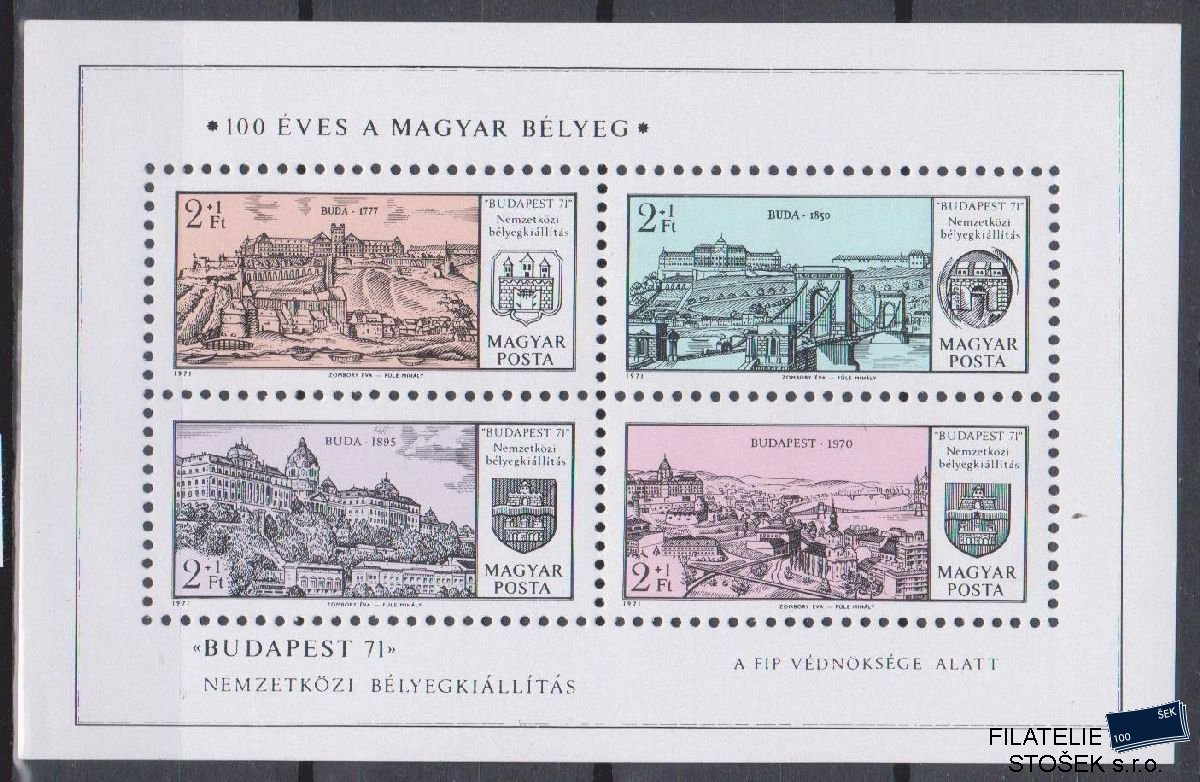Maďarsko známky Mi Blok 79