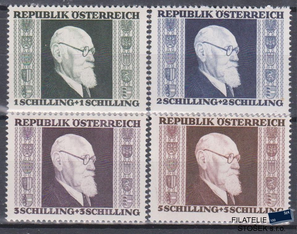Rakousko známky Mi 772-75