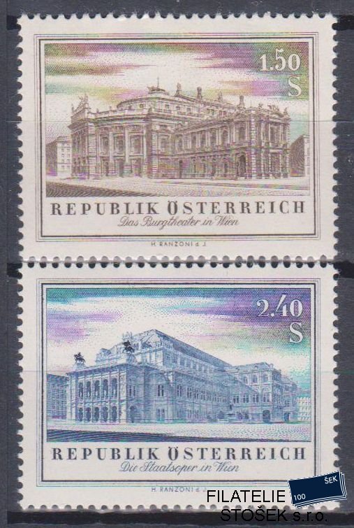 Rakousko známky Mi 1020-21