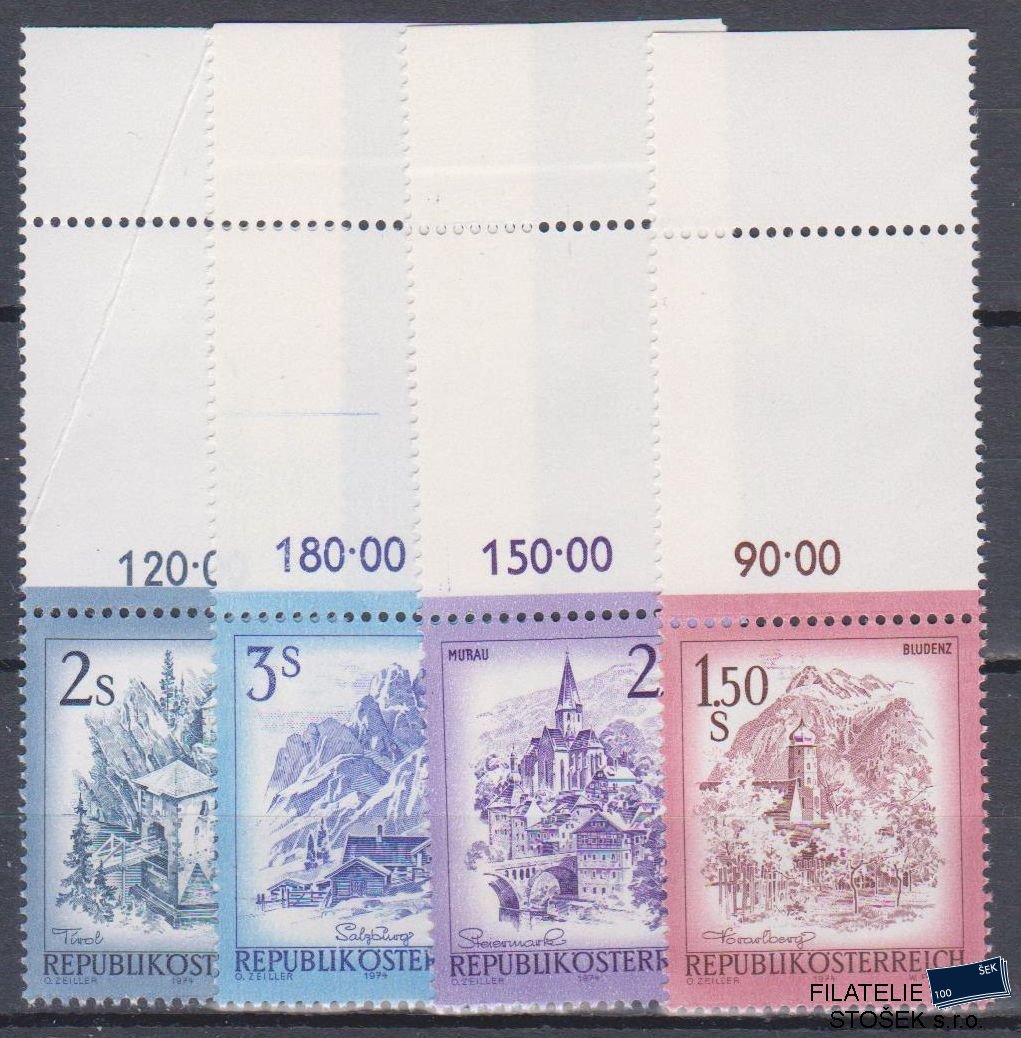 Rakousko známky Mi 1439-42