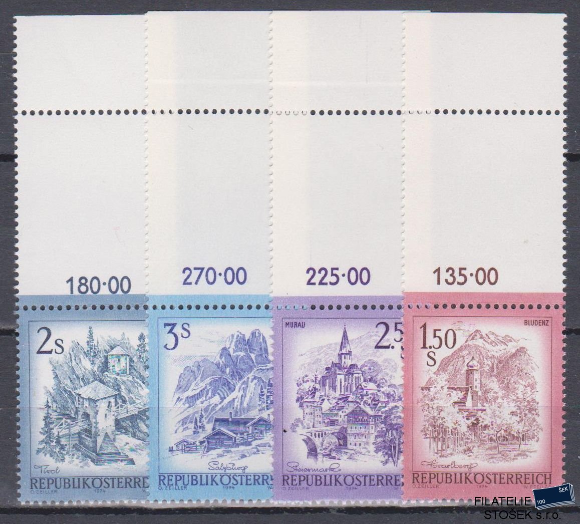 Rakousko známky Mi 1439-42