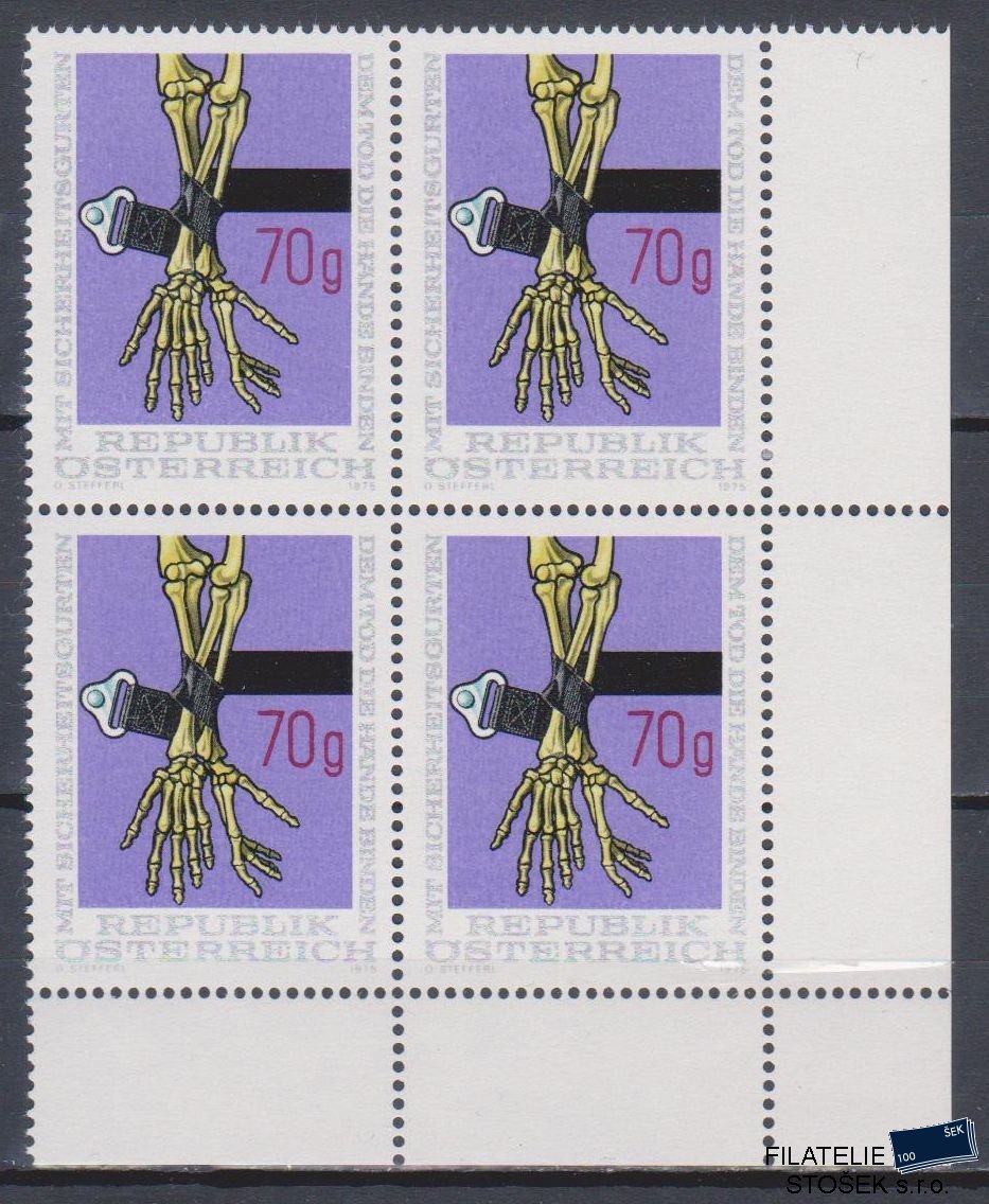 Rakousko známky Mi 1483 4 Blok