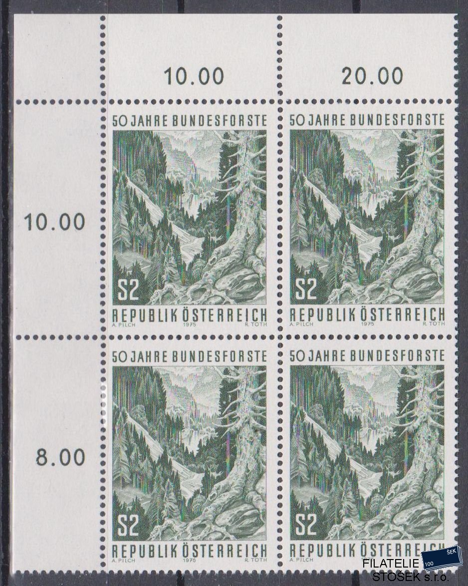 Rakousko známky Mi 1486 4 Blok