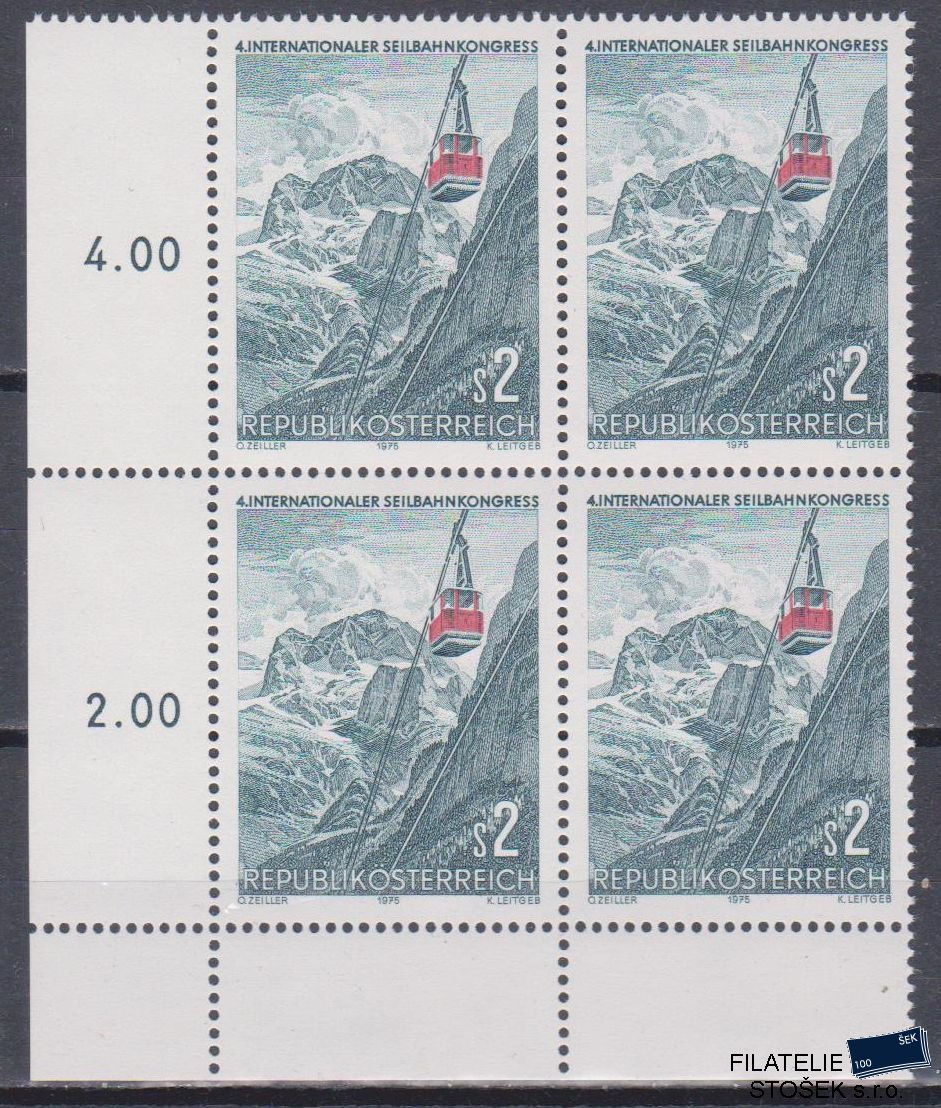 Rakousko známky Mi 1488 4 Blok