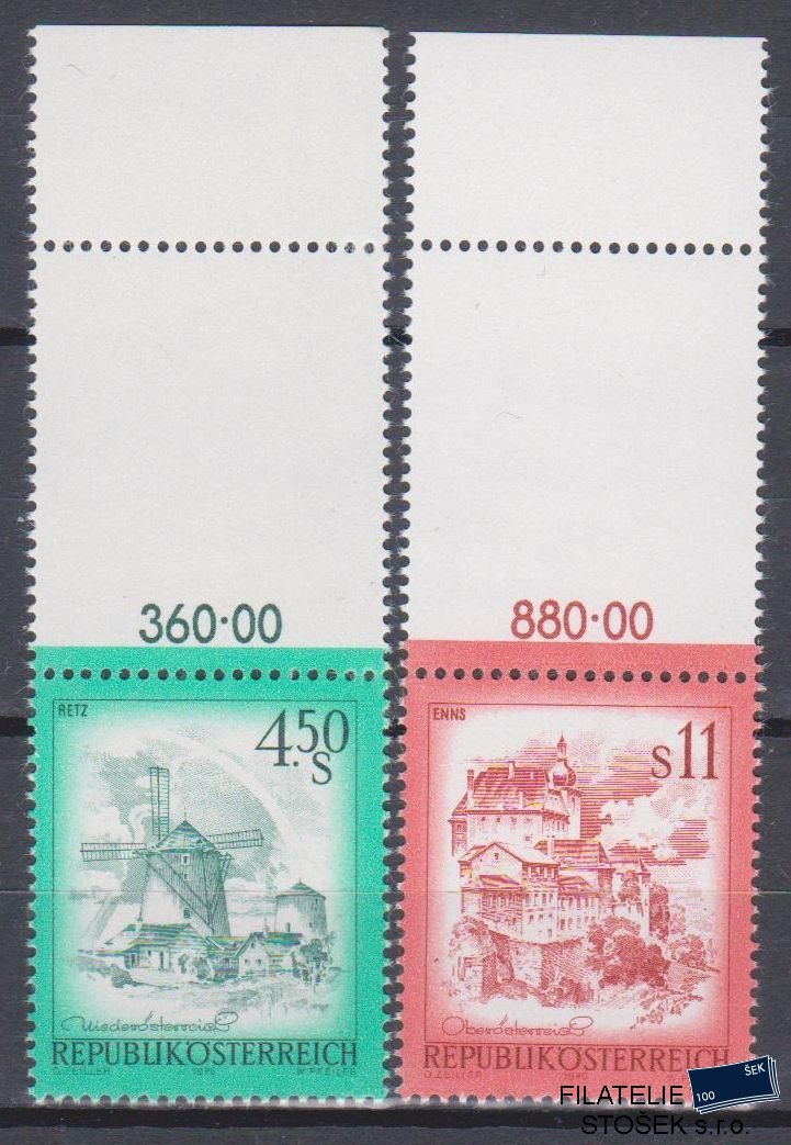 Rakousko známky Mi 1519-20