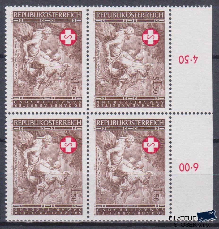 Rakousko známky Mi 1556 4 Blok