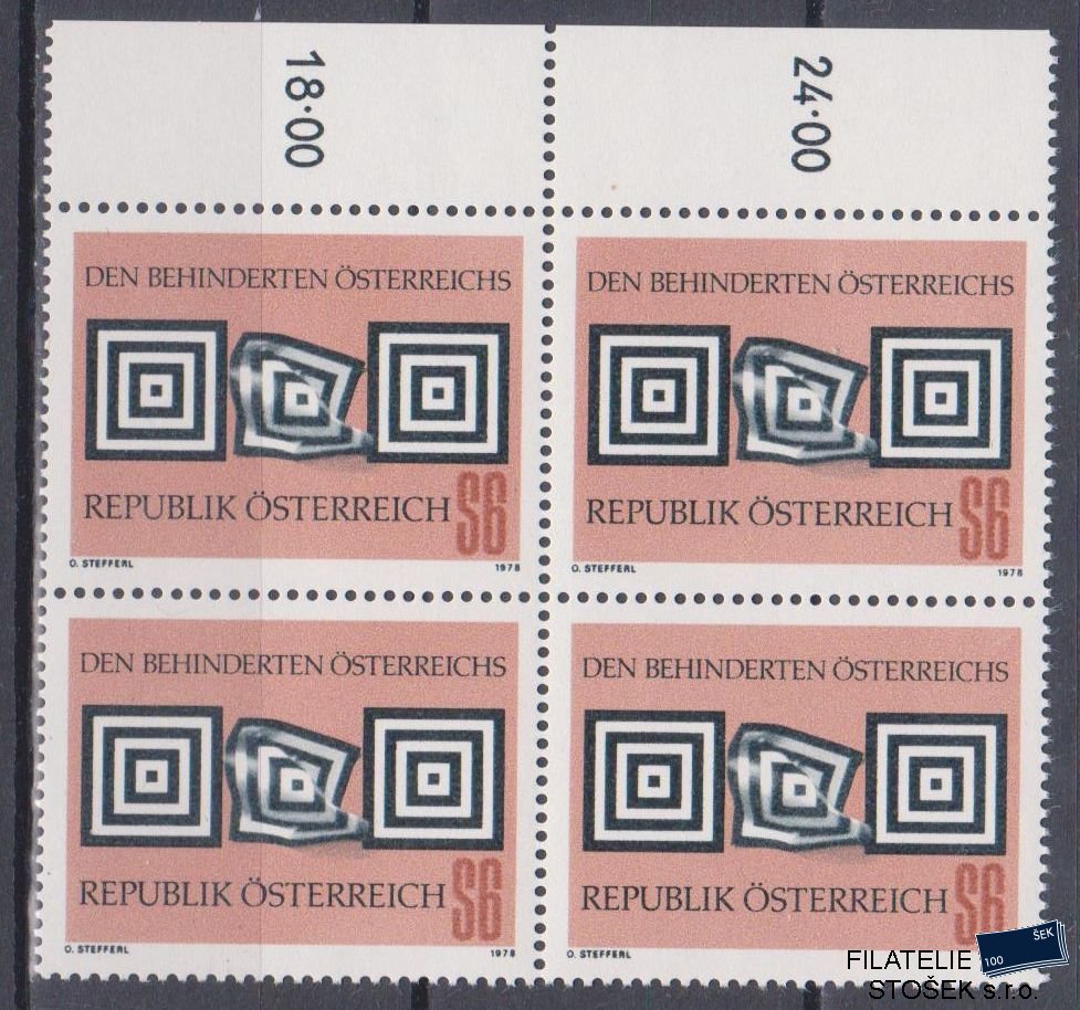 Rakousko známky Mi 1585 4 Blok