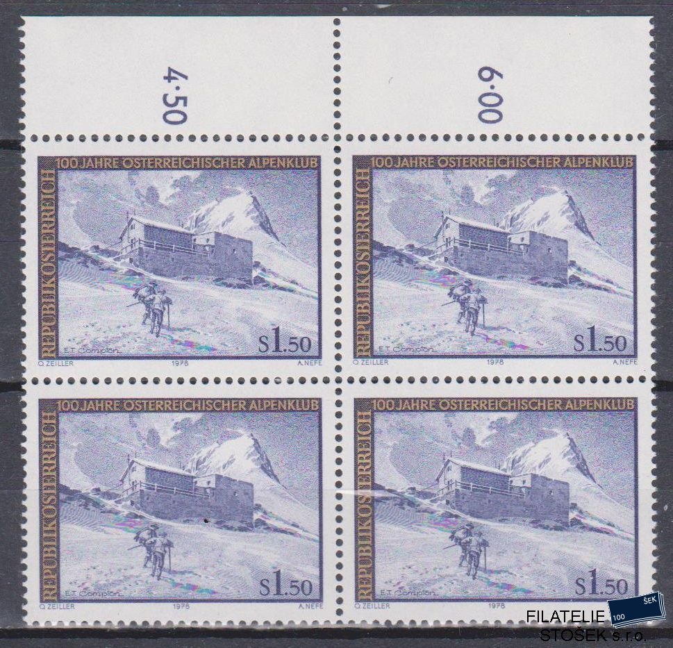 Rakousko známky Mi 1593 4 Blok