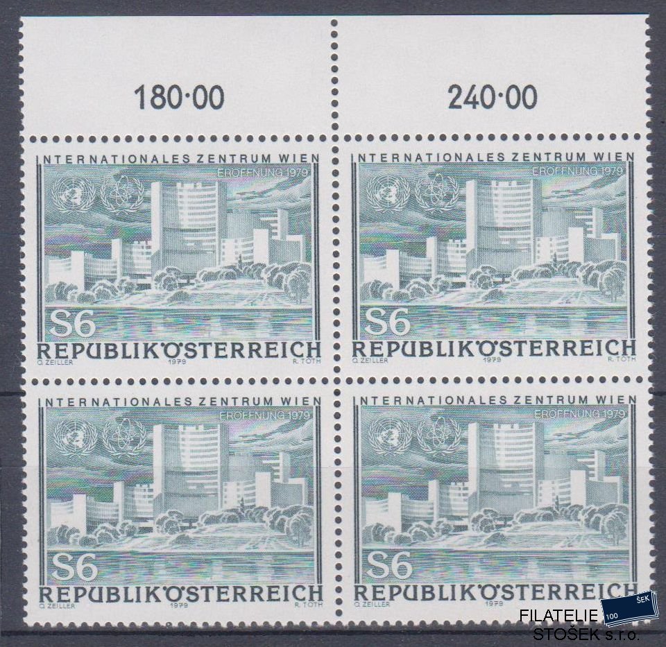 Rakousko známky Mi 1617 4 Blok
