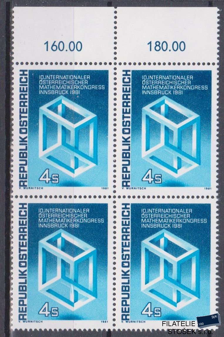 Rakousko známky Mi 1680 4 Blok