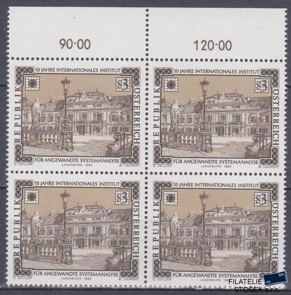 Rakousko známky Mi 1720 4 Blok