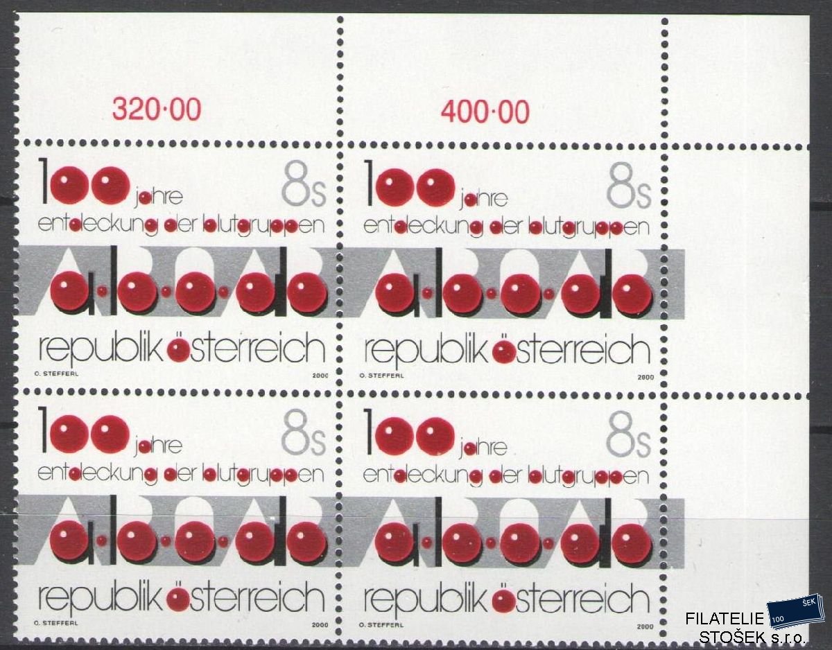 Rakousko známky Mi 2322 4 Blok