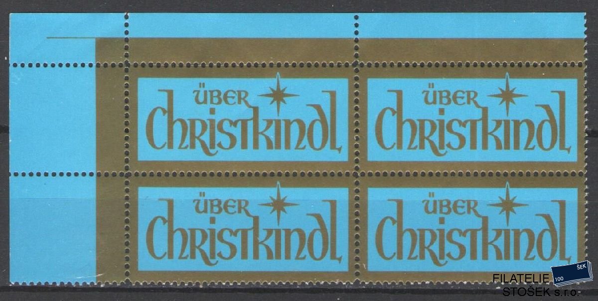 Rakousko známky Mi Christlkindl - 4 Blok