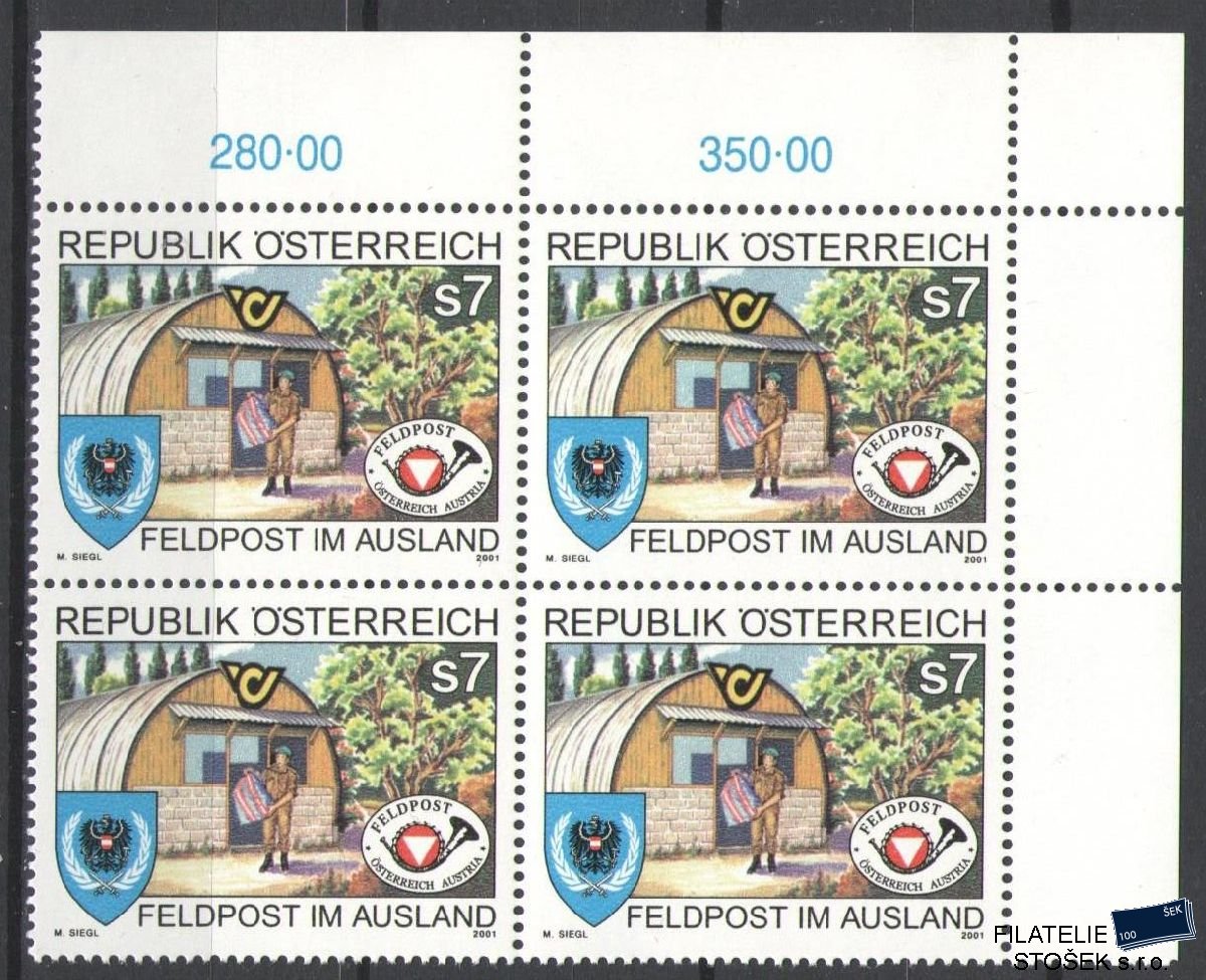 Rakousko známky Mi 2350 4 Blok