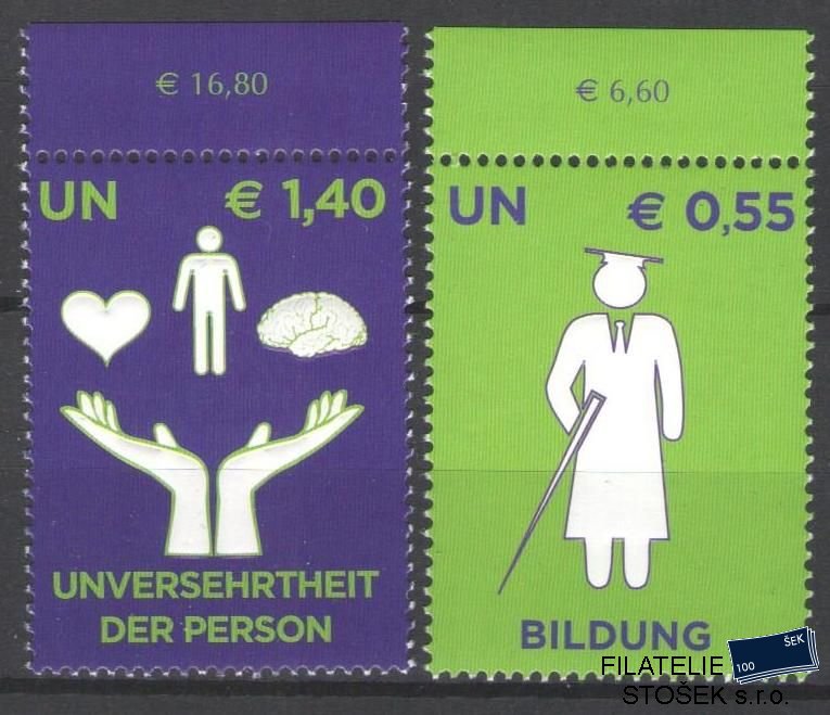 OSN Rakousko známky Mi 543-44