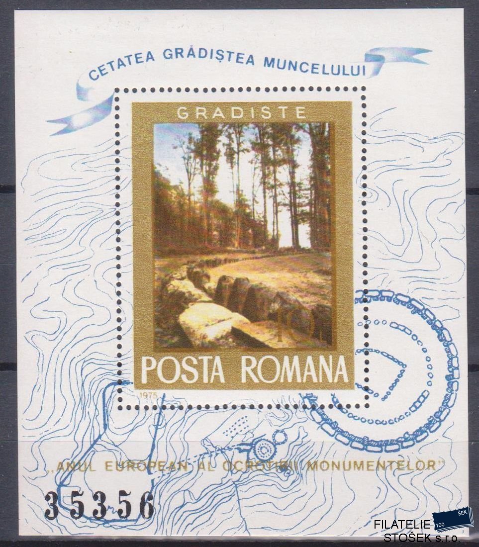 Rumunsko známky Mi Blok 121