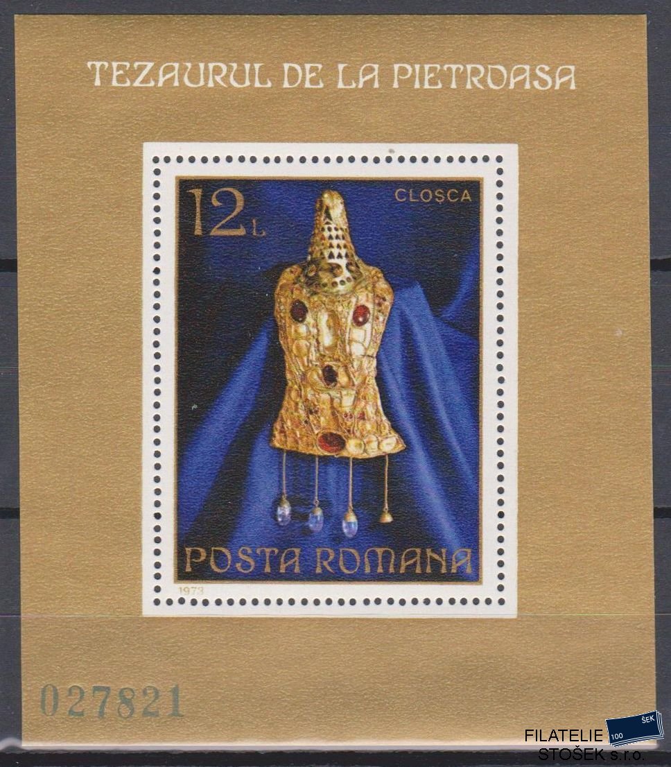 Rumunsko známky Mi Blok 107