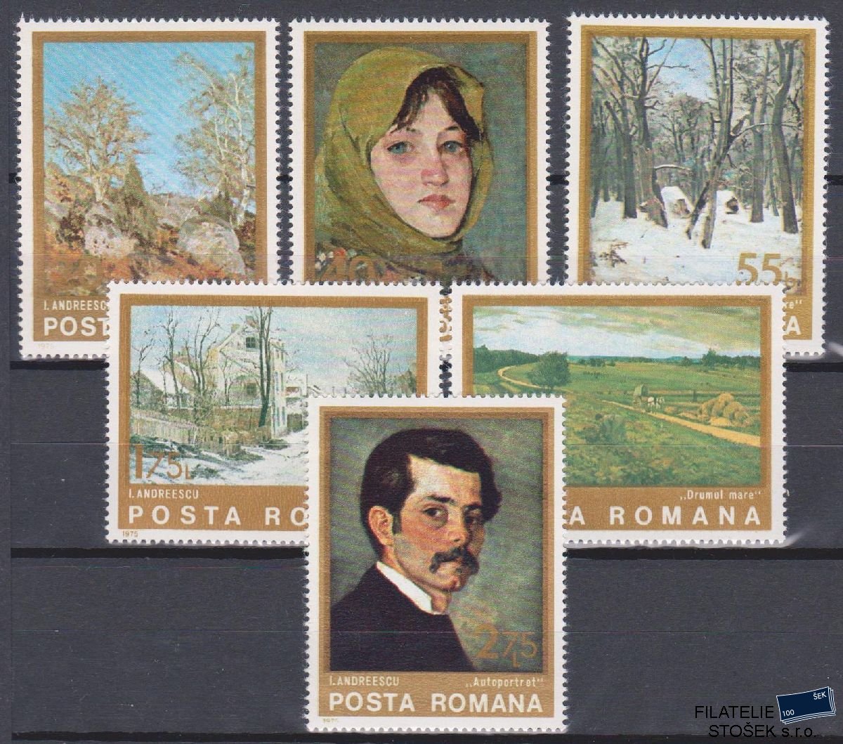 Rumunsko známky Mi 3247-52