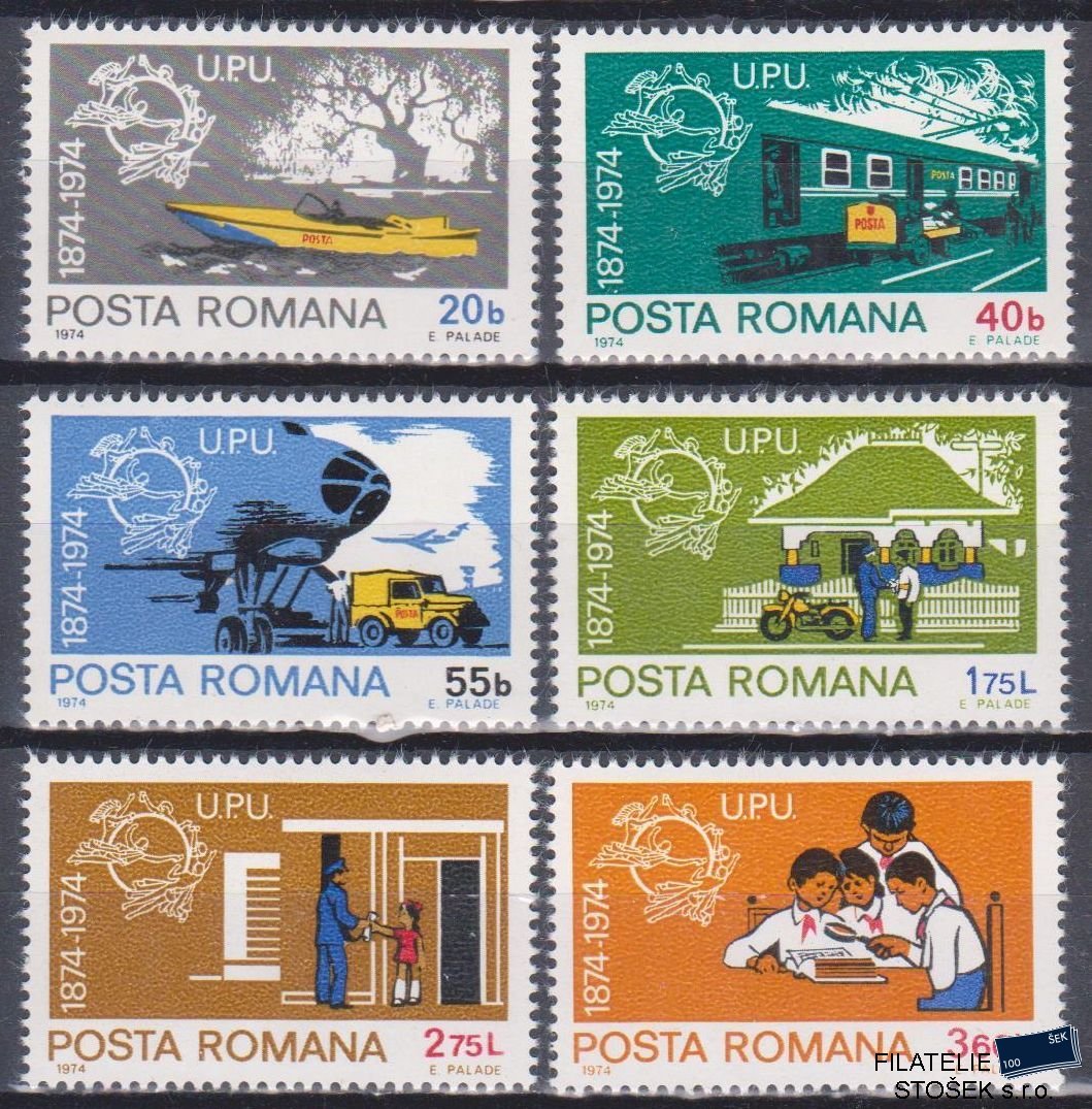 Rumunsko známky Mi 3194-99