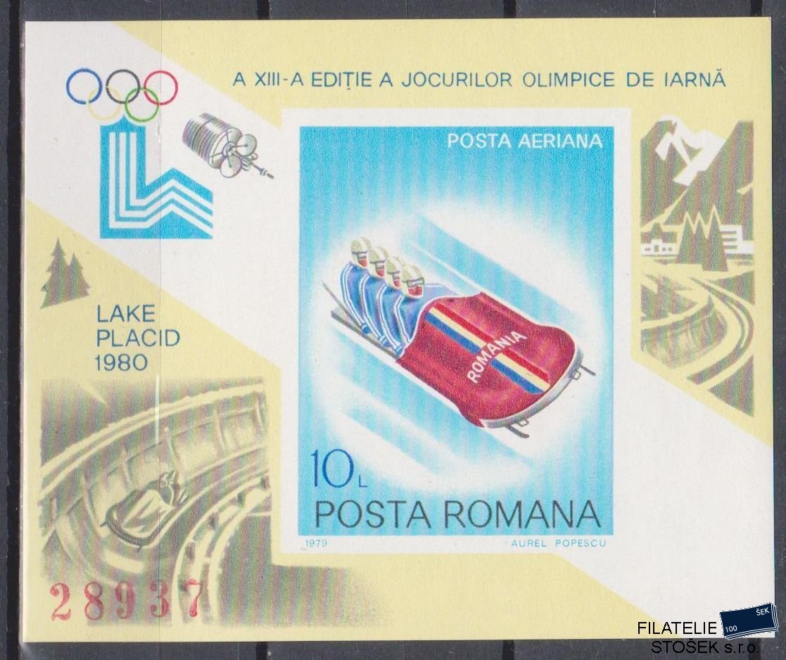Rumunsko známky Mi Blok 165