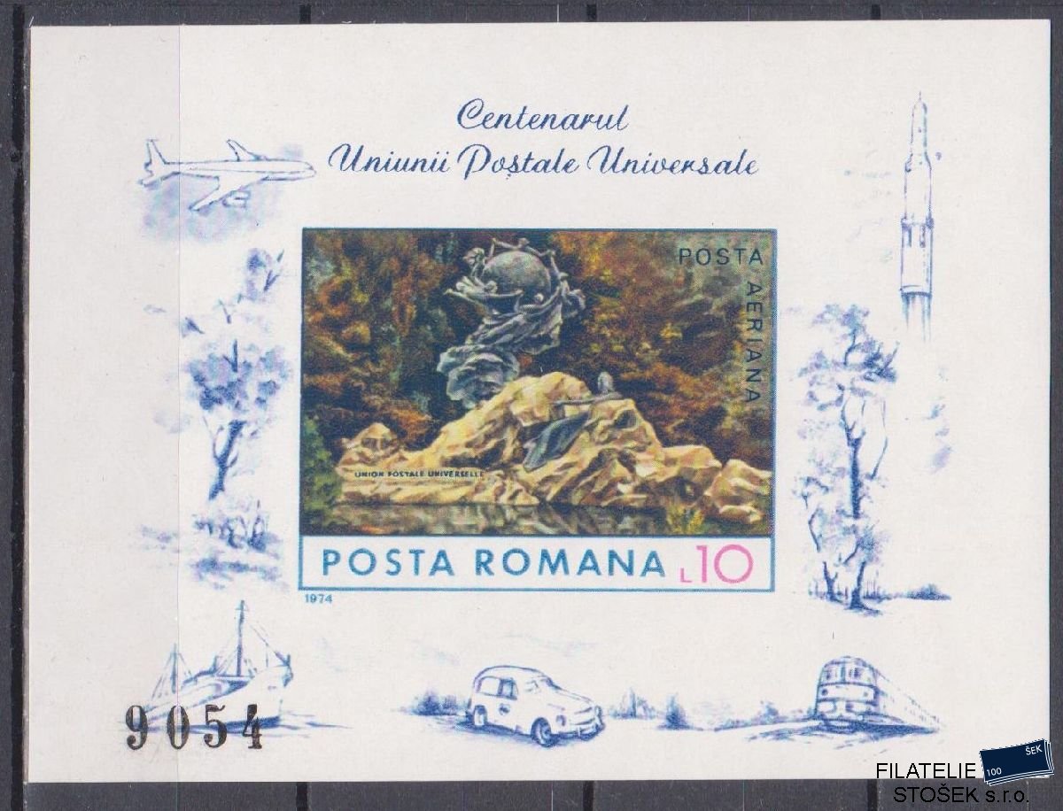 Rumunsko známky Mi Blok 113