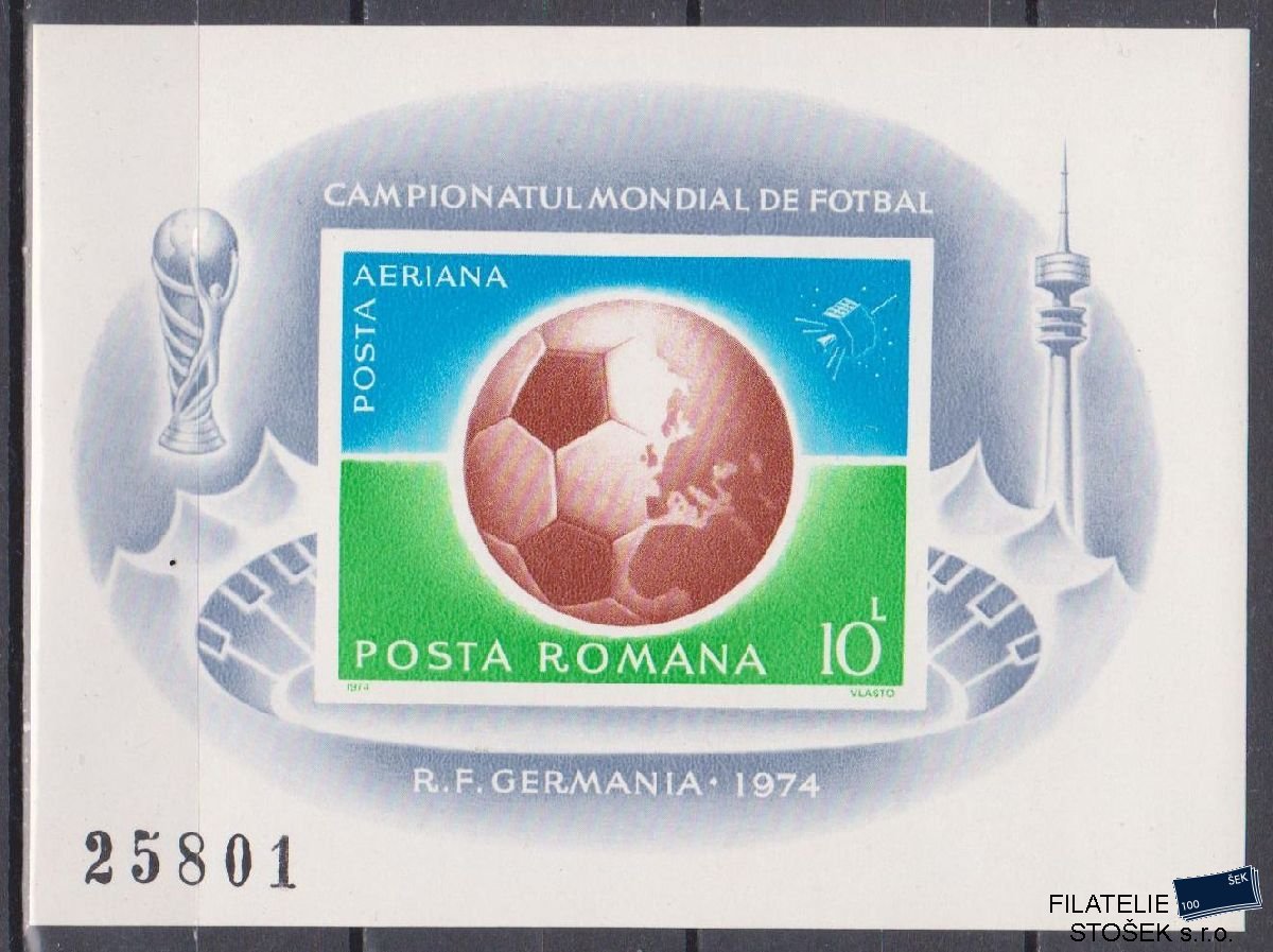 Rumunsko známky Mi Blok 115
