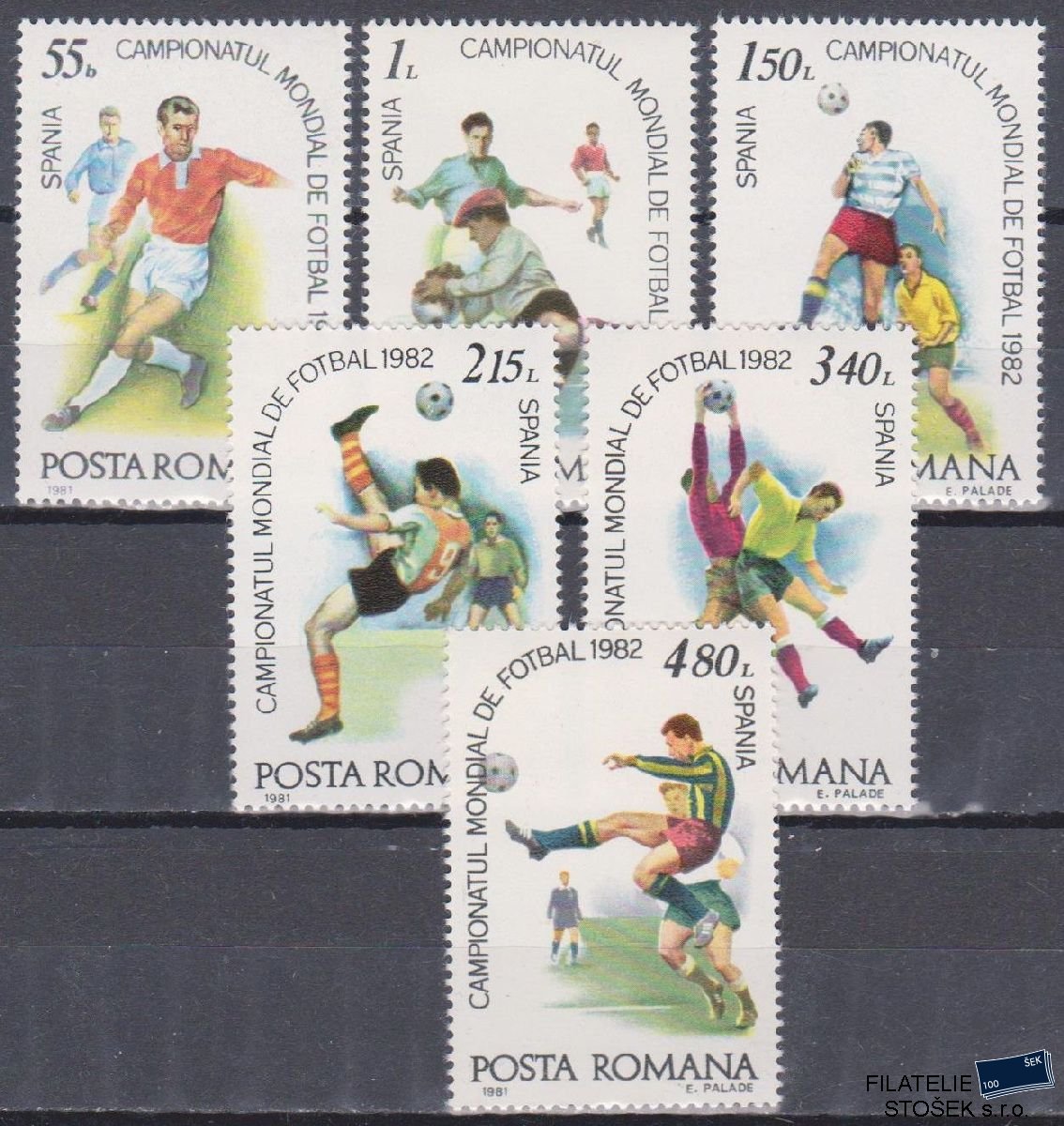 Rumunsko známky Mi 3837-42
