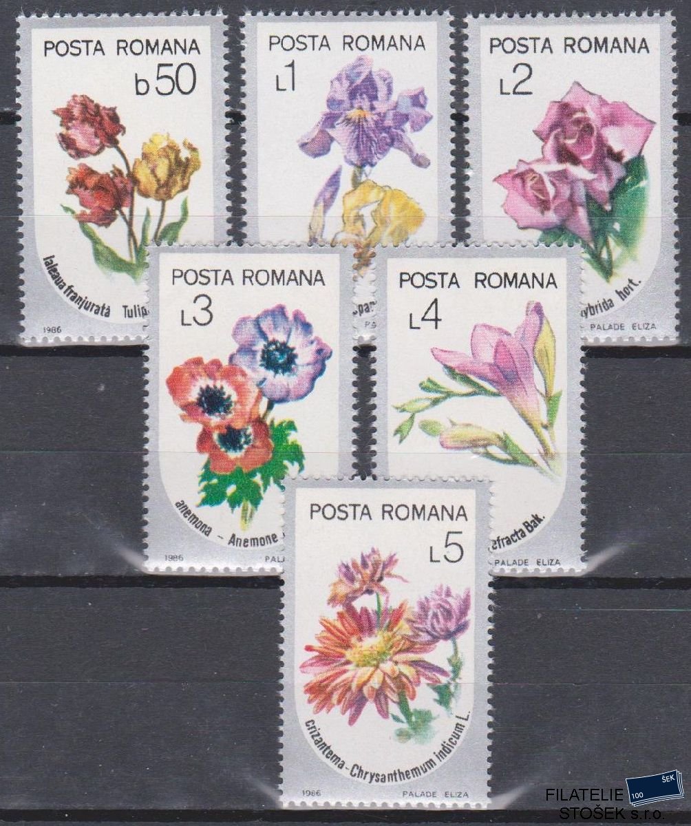 Rumunsko známky Mi 4268-73