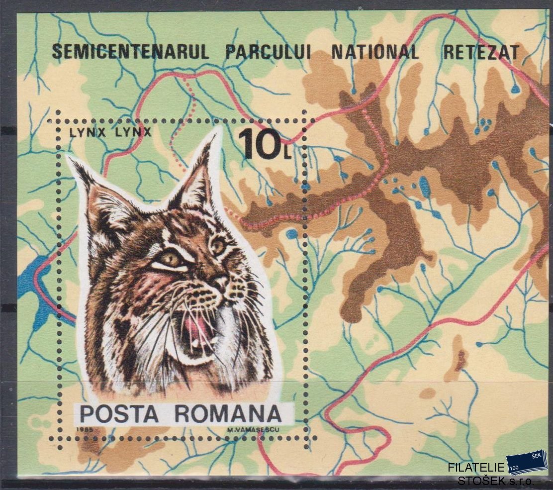 Rumunsko známky Mi Blok 218