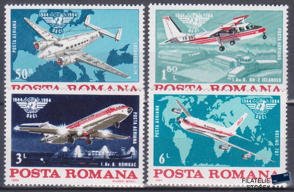 Rumunsko známky Mi 4072-75