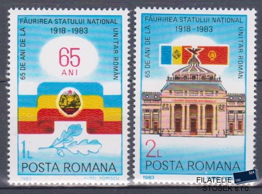 Rumunsko známky Mi 3997-98