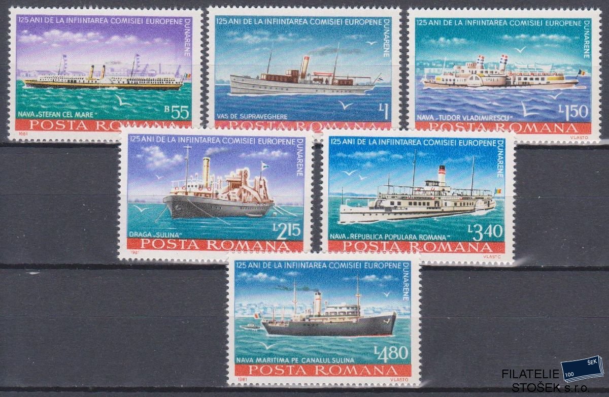 Rumunsko známky Mi 3769-74