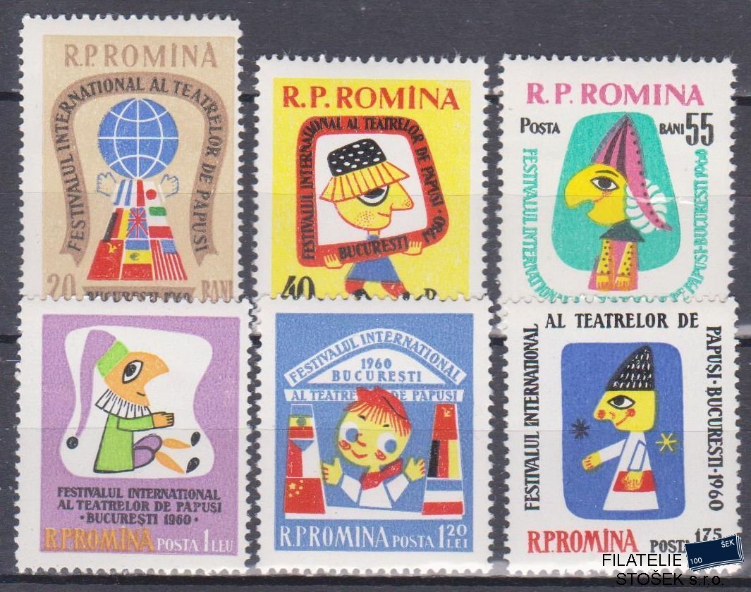 Rumunsko známky Mi 1907-12