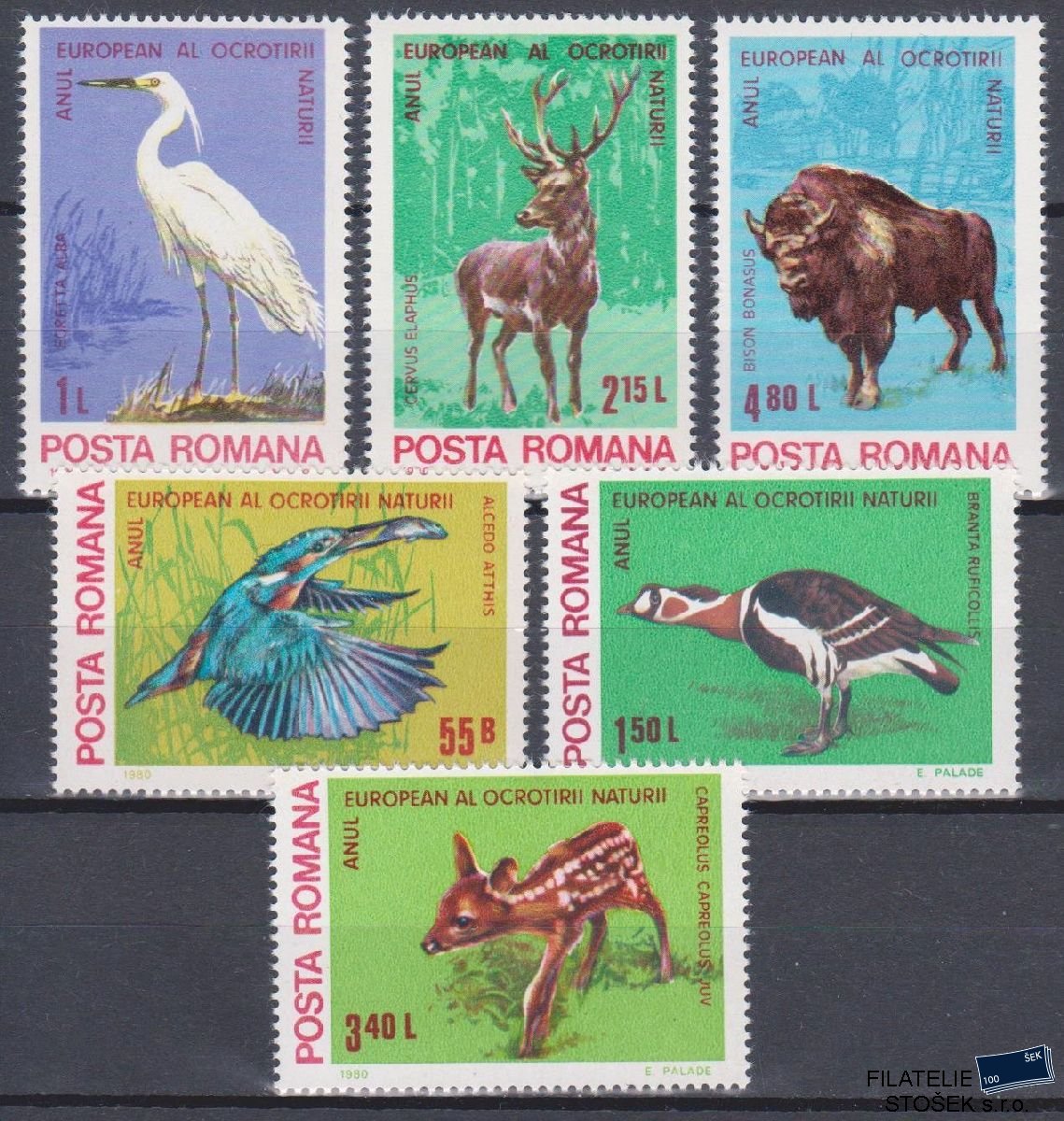 Rumunsko známky Mi 3705-10