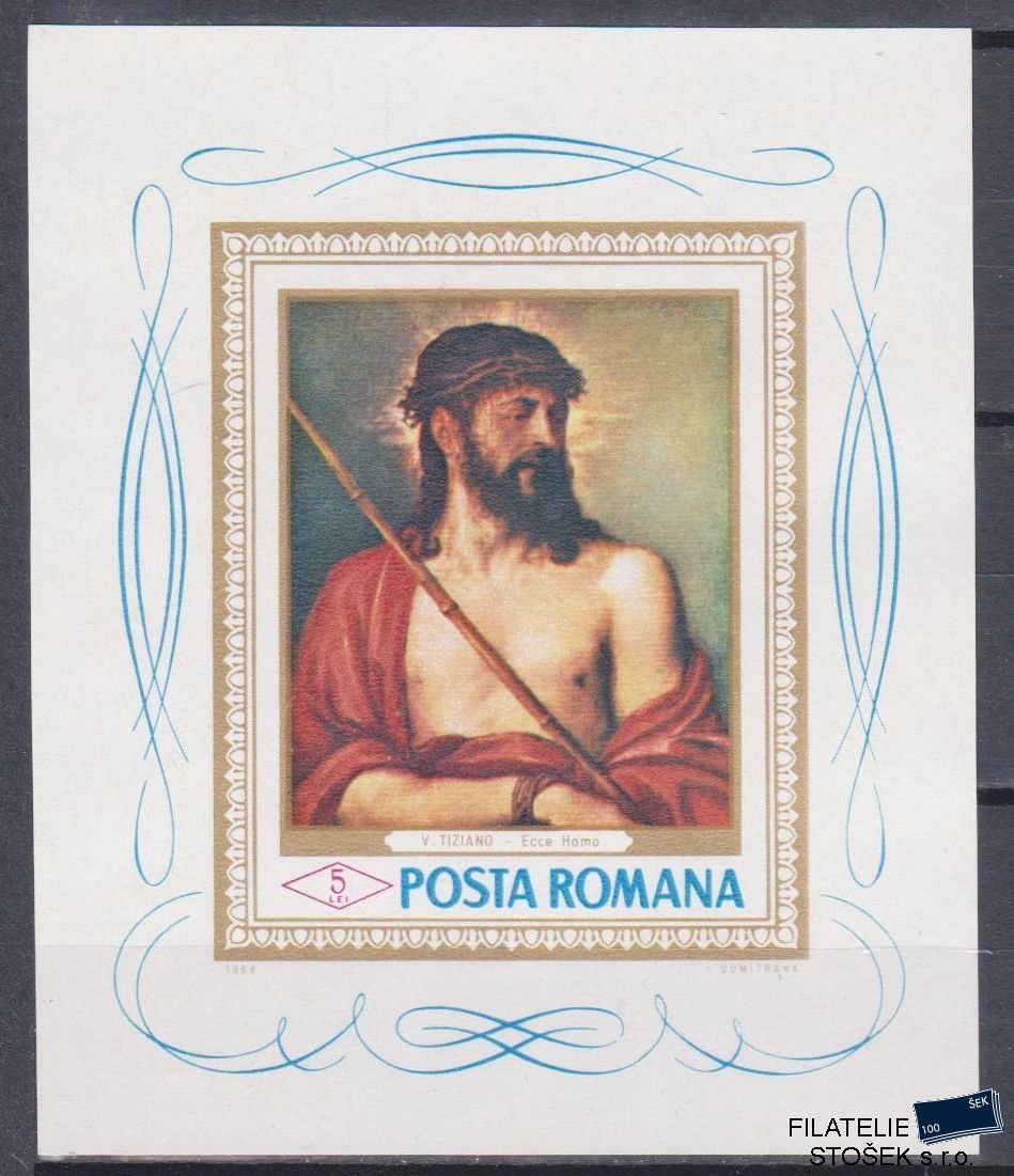 Rumunsko známky Mi Blok 65