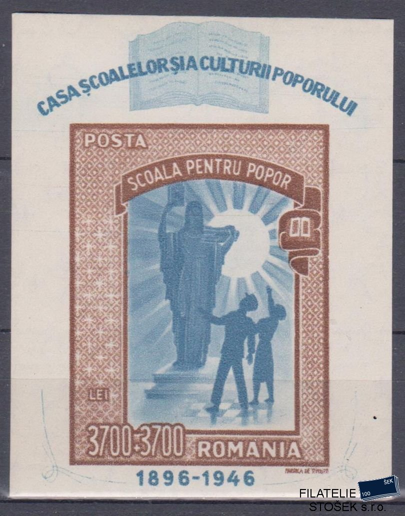 Rumunsko známky Mi Blok 37