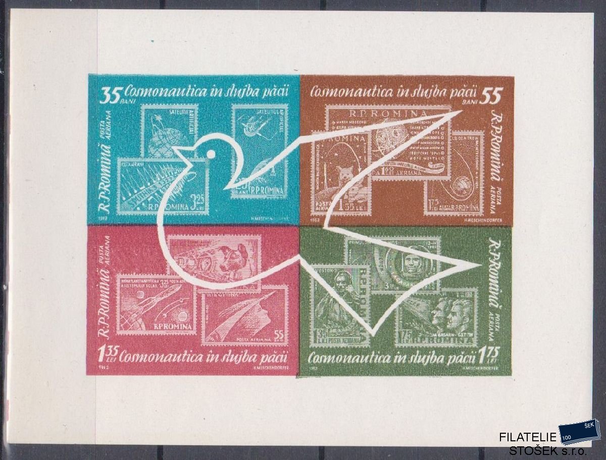 Rumunsko známky Mi Blok 53